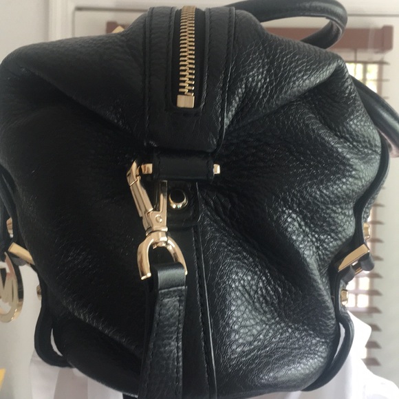 Michael Kors Bedford Med Satchel Leather Black - Picture 8 of 8